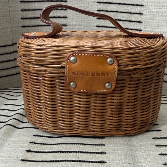 Burberry vintage woven bag - Picture 5 of 6
